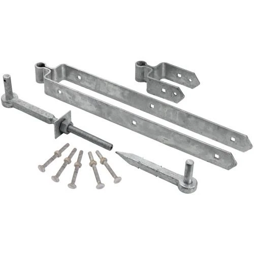 600mm 24" Heavy Fieldgate Hinge Set 19mm Pin