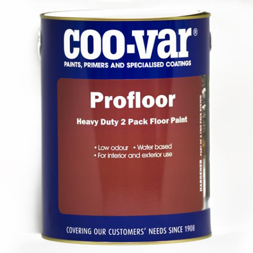 Coo-Var Pro-Floor Two Pack Floor Paint Grey 5Kilo