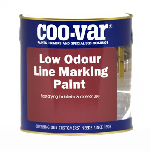 Coo-Var Road Line Marking Paint Yellow 5Litres