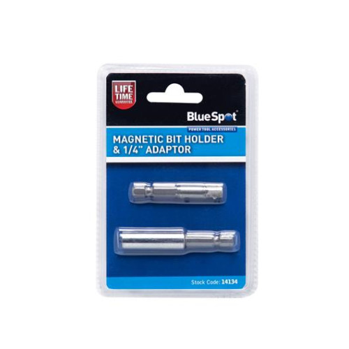 Blue Spot Tools Magnetic Bit Holder & 1/4Ã¢â‚¬Â Adaptor