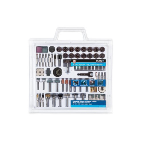 Blue Spot Tools 216 Pce Rotary Tool Accessory Set