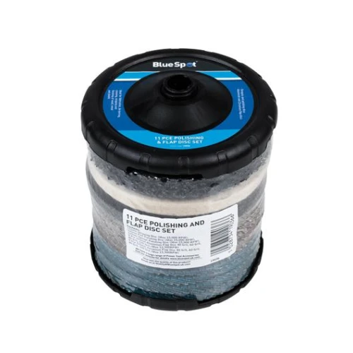 Blue Spot Tools 11PCE Polishing and Flap Disc Set