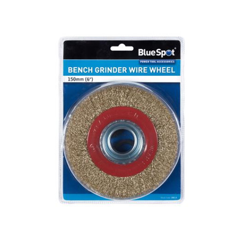 Blue Spot Tools 150mm (6") Bench Grinder Wire Wheel