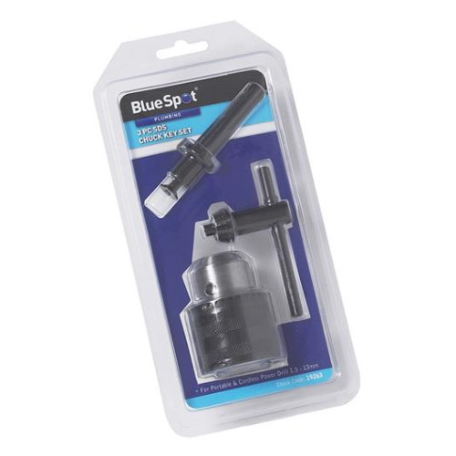 Blue Spot Tools 3 Pce SDS Chuck