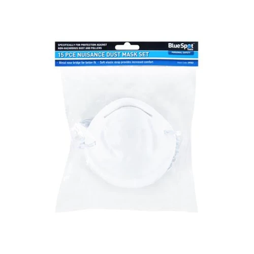 Blue Spot Tools 10 Pce Nuisance Dust Mask Set