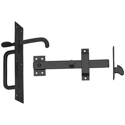 20/4L Suffolk Latch No.2 Black