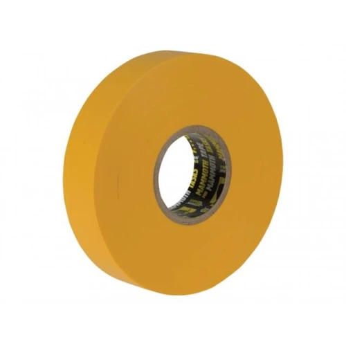 Electrical Insulation Tape Yellow 19mm x 33 Metres