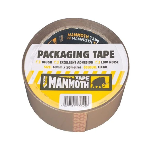 RETAIL/LABELLED PACK TAPE BN 48MM 50MTR