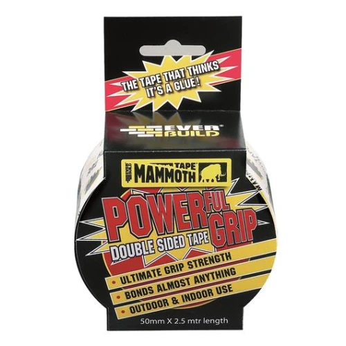 MAMMOTH POWERFUL GRIP TAPE 50MM 2.5MTR