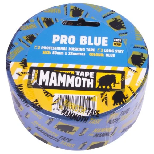 PRO BLUE MASKING TAPE 25MM 33MTR