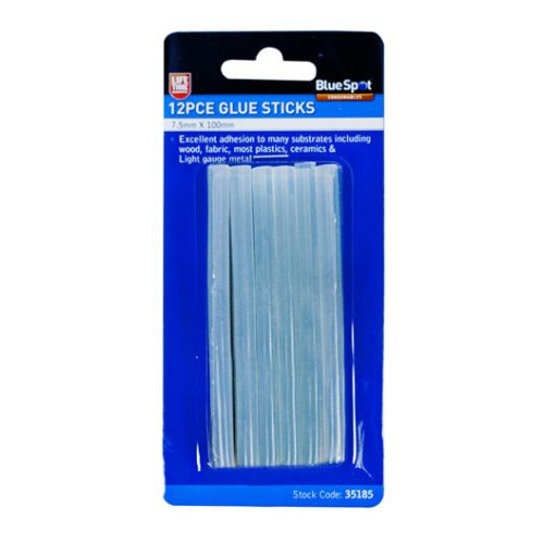 Blue Spot Tools 12 Pce 7.5mm Glue Sticks
