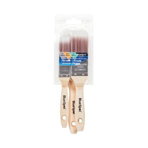 Blue Spot Tools 3 PCE Synthetic Paint Brush Set (1&acirc;, 1 &Acirc;&frac12;&acirc; and 2&acirc;)