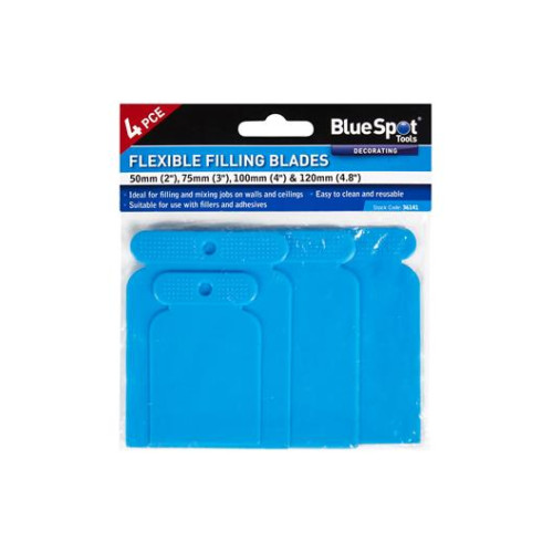 Blue Spot Tools 4 PCE Flexible Filling Blades