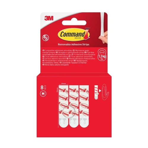 Command Replacement Strips Medium X 8