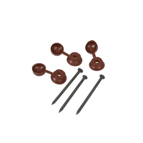 Coroline Nails & Caps (Pk20) Red