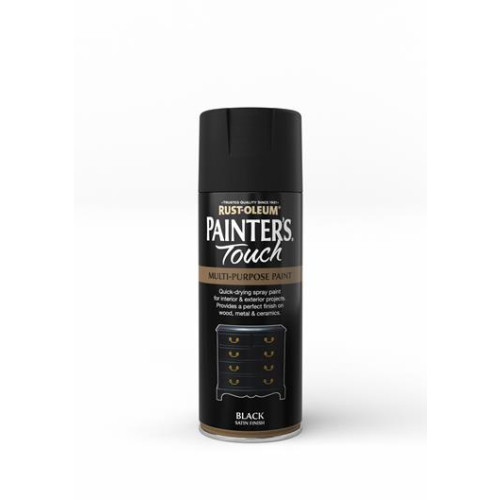 Rust-Oleum Painter S Touch Black Satin 400Mls