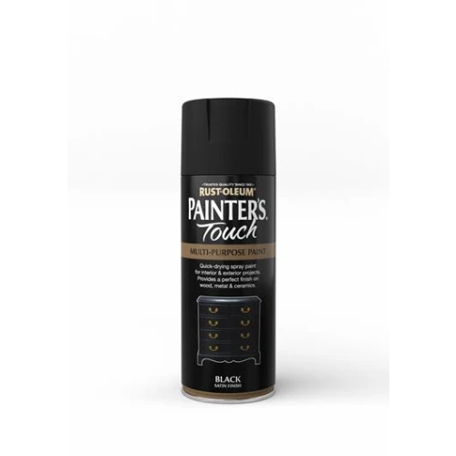 Rust-Oleum Painter S Touch Black Satin 400Mls