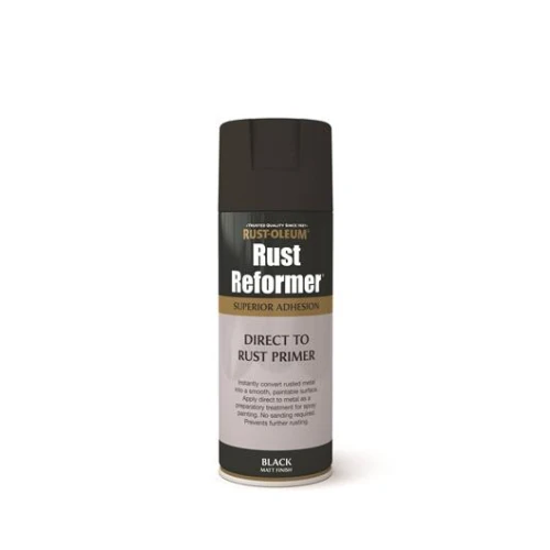 Rust-Oleum Rust Reformer Black Matt 400Ml