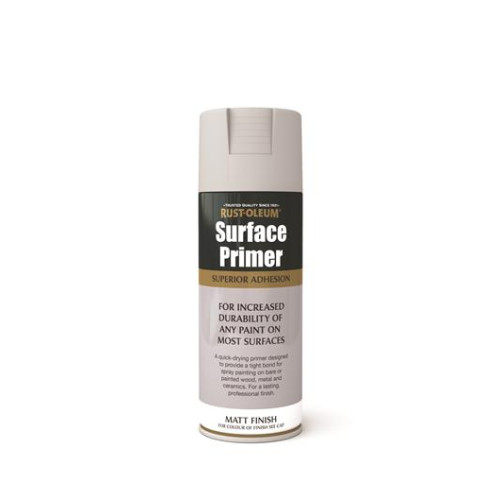 Rust-Oleum Surface Primer Grey Matt 400Ml