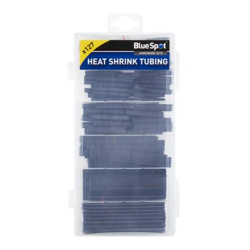 Blue Spot Tools 127 Pce Assorted Black Heat Shrink Tubing Set
