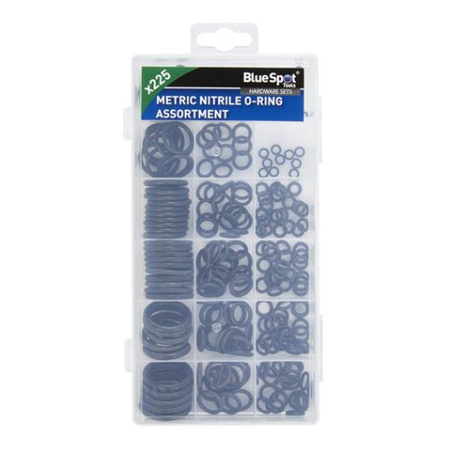 Blue Spot Tools 225 Pce Assorted Metric Nitrile O-Ring Set