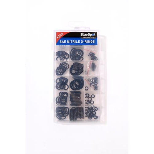 Blue Spot Tools 225 Pce Assorted SAE Nitrile O-Ring Set