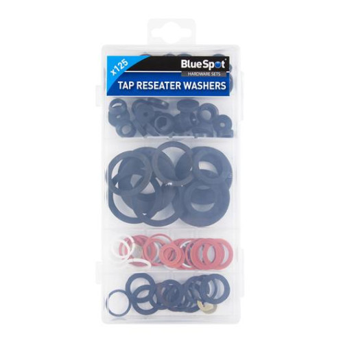 Blue Spot Tools 125 Pce Assorted Tap Reseater Washer Set