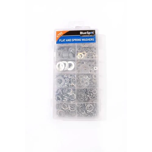 Blue Spot Tools 790 Pce Assorted Flat And Spring Washer Set