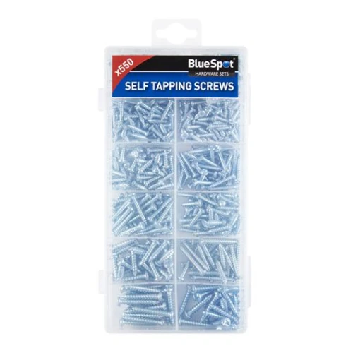 Blue Spot Tools 550 Pce Assorted Self Tapping Screw Set