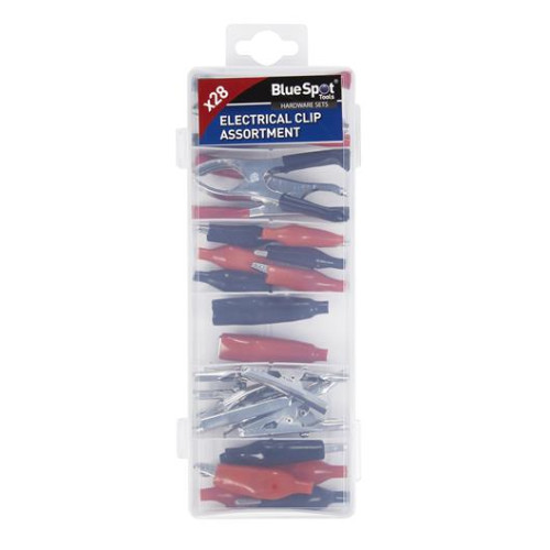 Blue Spot Tools 28 PCE Assorted Electrical Clip Set