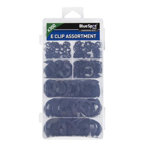 Blue Spot Tools 300 PCE Assorted E Clip Set