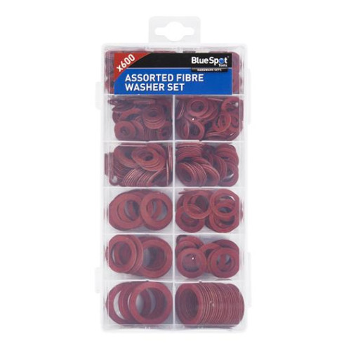 Blue Spot Tools 600 PCE Assorted Fibre Washer Set