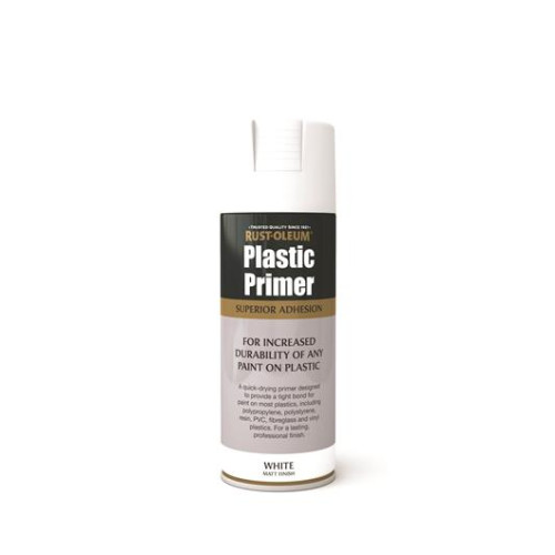 Rust-Oleum Plastic Primer White Matt 400Ml