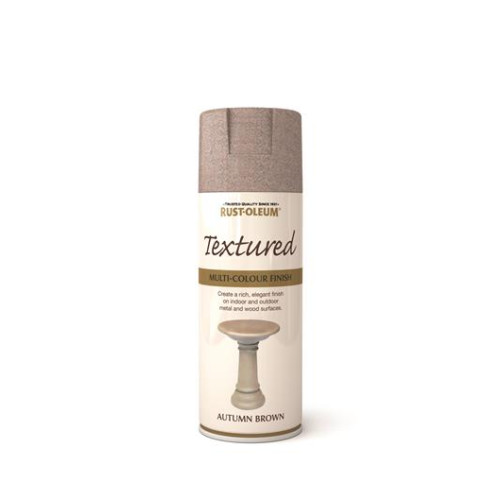 Rust-Oleum Textured Autumn Brown 400Mls