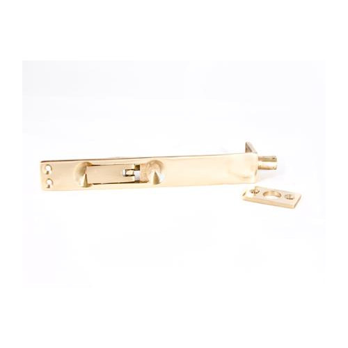 420 Brass Flush Bolt 152x19mm / 6" x 3/4" PLB