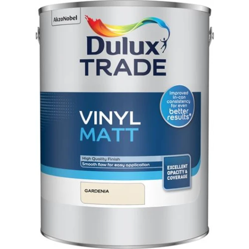 Dulux Trade Vinyl MATT GARDENIA 5L