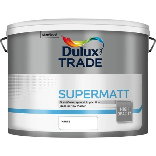 Dulux Trade SUPERMATT WHITE 10L