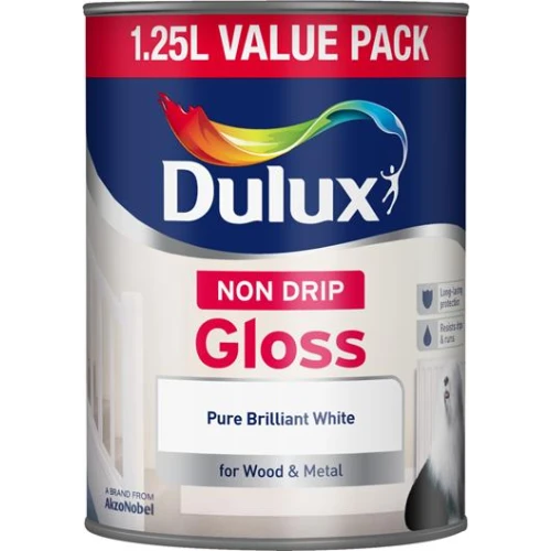 Dulux Retail NON DRIP GLOSS PBW 1.25L