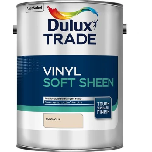 Dulux Trade Vinyl SOFT SHEEN MAGNOLIA 5L