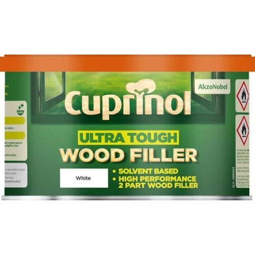 Cuprinol Ultra Tough Wood Filler White 250Gm