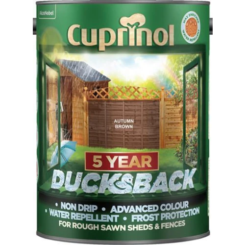 Cuprinol DUCKSBACK AUTUMN BROWN 5L