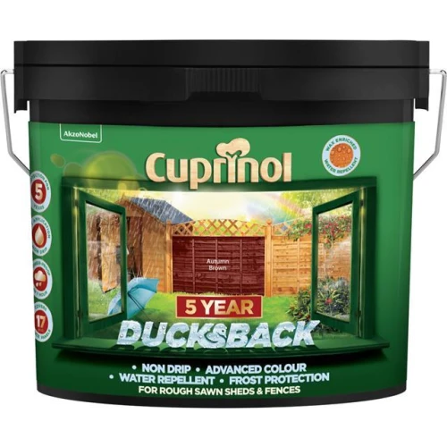 Cuprinol DUCKSBACK AUTUMN BROWN 9L