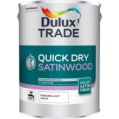 Dulux Trade Quick Dry SATINWOOD PBW 1L