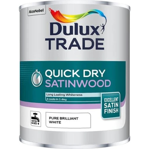 Dulux Trade Quick Dry SATINWOOD PBW 5L
