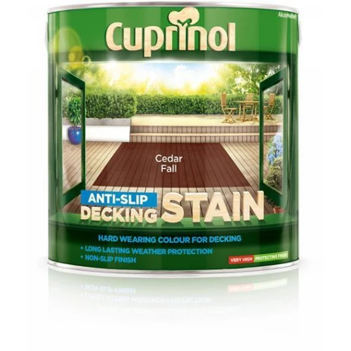 Cuprinol Anti-Slip Deck/Stain Cedar Fall 2.5L