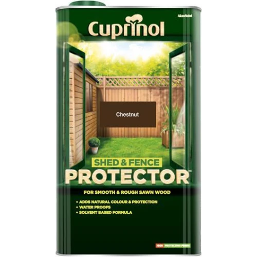Cuprinol Shed & Fence Protector Chestnut 5L