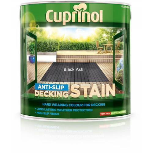 Cuprinol Anti-Slip Deck/Stain Black Ash 2.5L