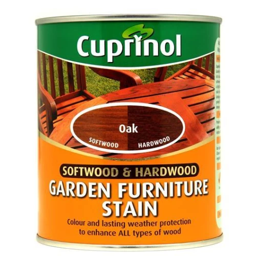 Softwood & Hardwood Garden Furniture Stain Oak 750ml
