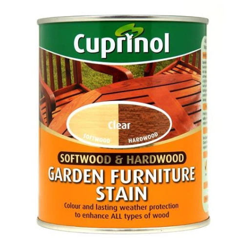 Softwood & Hardwood Garden Furniture Stain Clear 750ml