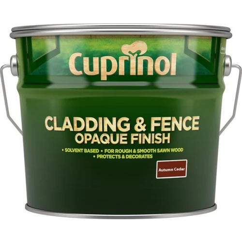 Cuprinol Fence Cladding Opaque Autumn Cedar 10L